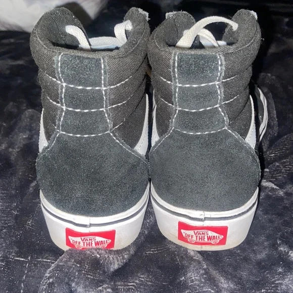 Black hightop Vans - Picture 2 of 3